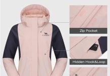 【折后$19.99 Prime包邮】防风防水加厚女士户外滑雪外套