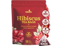 【折后$4.49 Prime包邮】洛神花草茶茶包 50袋