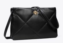 【折后$202.3 包邮】Tory Burch KIRA 钻石菱格单肩包