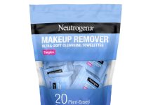 史低!两种折扣一起享!【折后$2.87 Prime包邮】Neutrogena 卸妆湿巾 独立包装20片!