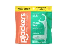 【折后$5.51 Prime包邮】Plackers 清新薄荷味微细牙线棒 300支装