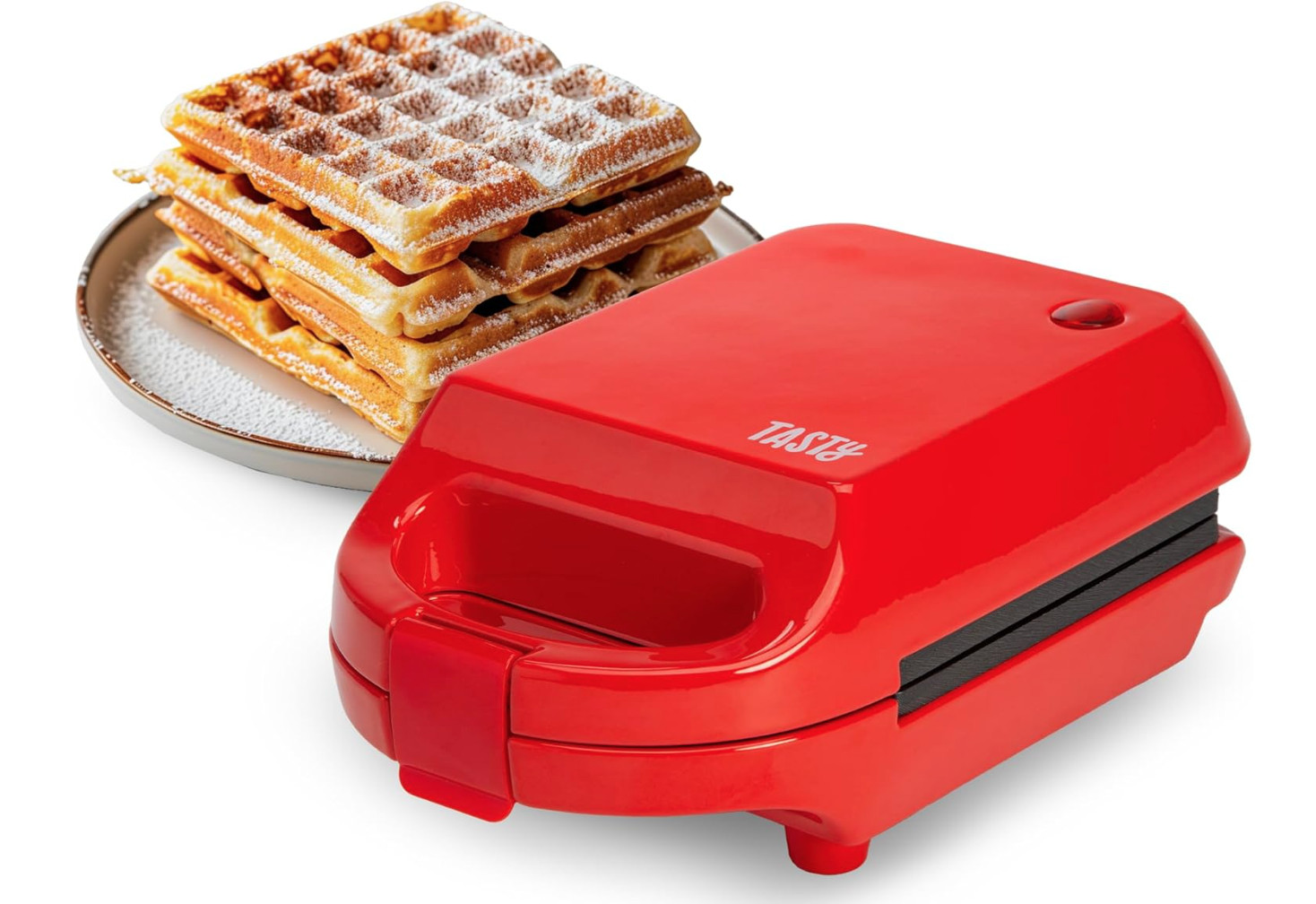 折后$7.74 Prime包邮】Tasty 迷你华夫饼机| 剁手