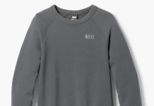 【折后$26.83】REI 男女同款圆领卫衣!两色选!