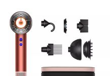 草莓铜粉限定款!送$120礼卡!【折后$399 包邮】Dyson Supersonic Nural 戴森智能护发吹风机 含收纳盒