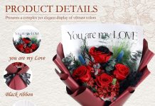 情人节礼先备好!【折后$18.49 Prime包邮】永生玫瑰花束