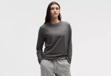 新色码全!【折后$39 包邮】Lululemon All Yours Organic有机棉休闲长袖T恤 多色选