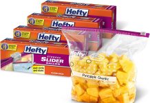【折后$11.6 Prime包邮】Hefty Slider 可标记日期密封保鲜袋 120只