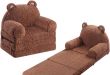 【折后$39.98 包邮】儿童可折叠毛绒小沙发 三款选