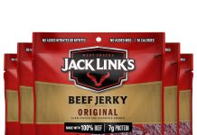 【折后$4.95 Prime包邮】Jack Link’s 原味牛肉干 5袋装