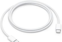 耐用便携!【折后$10.99 Prime包邮】Apple 原装60W USB-C编织快充数据线 1米