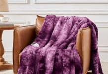 【折后$14.99 Prime包邮】Homemate加厚恒温电热毯 50″x60″