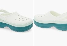 【折后$24.99 包邮】Crocs Stacked Waterproof 女士经典厚底堆堆鞋 两色选
