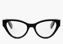 时髦精!【折后$261 包邮】DIOR Lady 猫眼光学眼镜