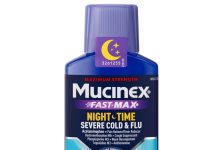 流感季必备!【折后$5 Prime包邮】Mucinex Nightshift 夜用重感冒流感缓解糖浆 180ML