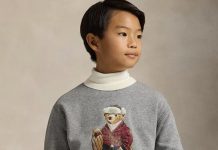 史低!之前$59!【折后$40.54 包邮】Polo Ralph Lauren 拼色泰迪熊卫衣 2-16岁