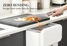 【折后$14.99 Prime包邮】橱柜挂式厨房垃圾桶