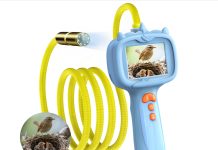 【折后$9.99 Prime包邮】儿童可弯曲内窥镜蛇形相机