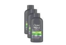 【折后$3.09 Prime包邮】Dove Men+Care 男士咖啡因清爽洗发护发二合一 便携装3支