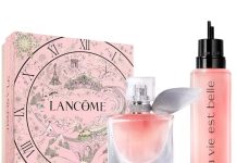 56折+送11件礼(含正装小黑瓶眼霜)❗️【折后$130.2 包邮】Lancôme兰蔻e永恒之美香水限量礼盒