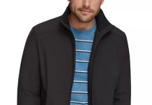 【折后$69.99 包邮】Calvin Klein 男士经典中等厚度立领夹克 三色选