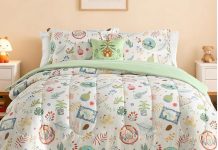 Prime会员专属价!【折后$19.99 Prime包邮】森林动物儿童床品 四件套 Full