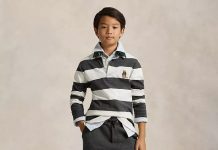 【折后$35.44】Polo Ralph Lauren 泰迪logo条纹长袖 8-12岁