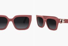 4.5折!【折后$252 包邮】DIOR 30Montaigne S8U 54mm 迪奥方形太阳镜