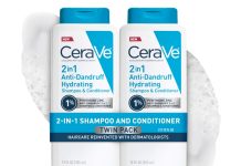 【折后$12.59 Prime包邮】CeraVe 二合一保湿去屑洗发护发素 双瓶装