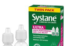便宜!【折后$8.99 Prime包邮】Systane Ultra 超润滑人工泪液滴眼液 双支装 10ml×2