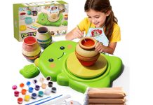 【折后$14.99 Prime包邮】儿童迷你陶艺机创作套装