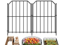 【折后$15.94 Prime包邮】户外隔离花园围栏套装 10pcs