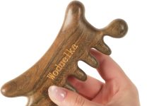 【折后$8.49 Prime包邮】6合1绿檀木刮痧按摩梳