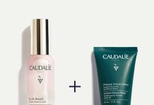 强强联手!【折后$38 包邮】Caudalie 保湿焕颜喷雾30ml +即时排毒面膜35ml套装