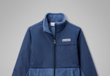 【折后$16.8 包邮】Columbia Steens Mt™ II Overlay男童抓绒半拉链夹克 多色选