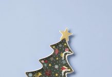 可爱!【折后$9.23 Prime包邮】Lenox 胡桃夹子芭蕾主题冬日圣诞款糖果盘