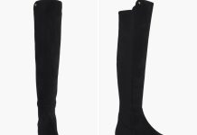 不到1折❗️小码捡漏!【折后$65.98】Stuart Weitzman City Block 女士过膝靴