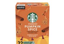 【折后$8 Prime包邮】Starbucks 南瓜香料限量胶囊咖啡 22粒!