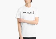 4.8折!【折后$190 包邮】Moncler 印花纯棉基础针织T恤