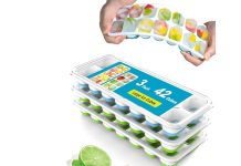 【折后$5.99 Prime包邮】带盖硅胶冰格 3个