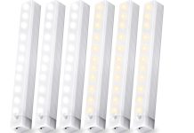 【折后$14.99 Prime包邮】USB充电人体感应灯 6个