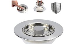 【折后$5.39 Prime包邮】3合1不锈钢厨房水槽过滤器