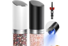 【折后$6.99 Prime包邮】重力感应电动盐胡椒研磨器套装!