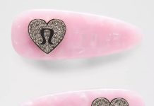 【折后$14 包邮】Lululemon Jewelled鳄鱼夹发夹 2只装