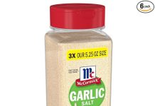 【折后$16.31 Prime包邮】McCormick 蒜盐调味料 15.75oz×6瓶