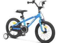 【折后$59.99 包邮】儿童辅助轮自行车 14inch 蓝色