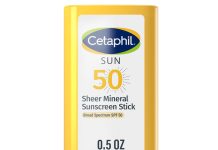 【折后$4.59 Prime包邮】Cetaphil 丝塔芙矿物防晒棒 SPF50