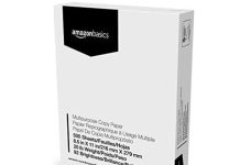 【折后$4.99 Prime包邮】Amazon Basics 多功能打印复印纸 8.5×11英寸500张
