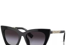 56折!【折后$187.99 包邮】Burberry Marianne BE4372U女款太阳镜