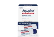 这样买太划算了!【折后$9.42 Prime包邮】Aquaphor 修护润肤膏 0.35oz×2×3共6只!