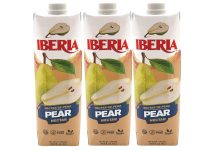 【折后$4.55 Prime包邮】Iberia 纯天然梨汁饮料 33.8oz×3瓶装